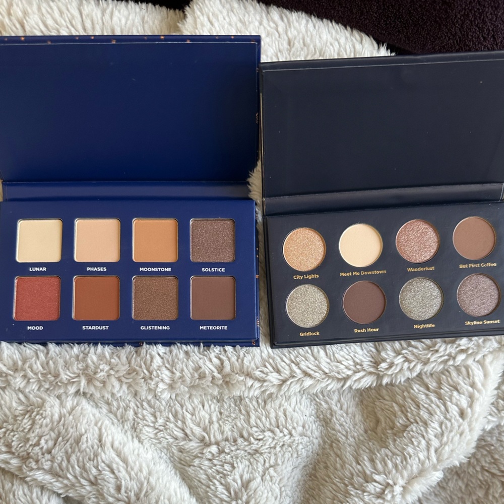 Ulta Beauty eyeshadow palettes (two) 8 colors each